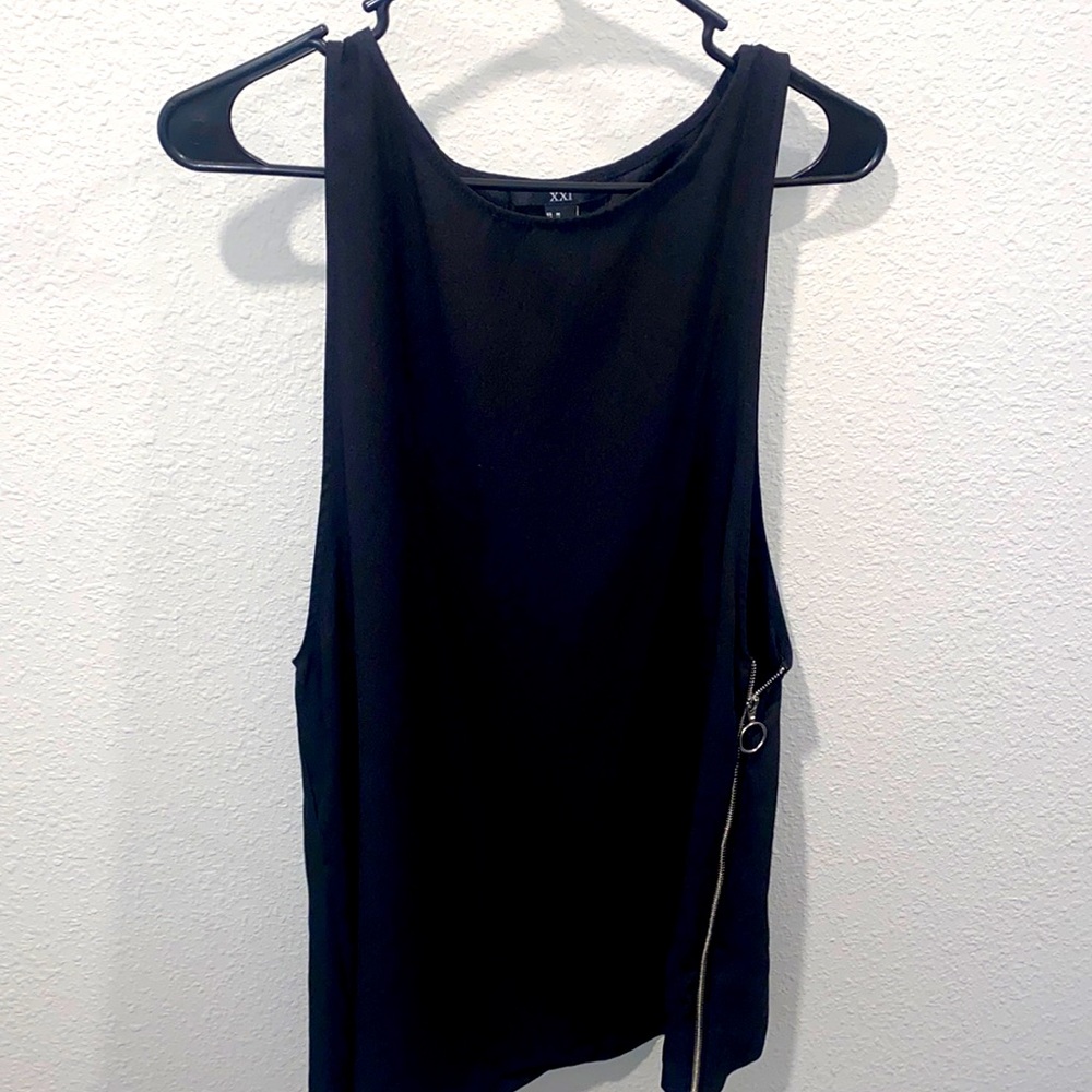 Black mini dress